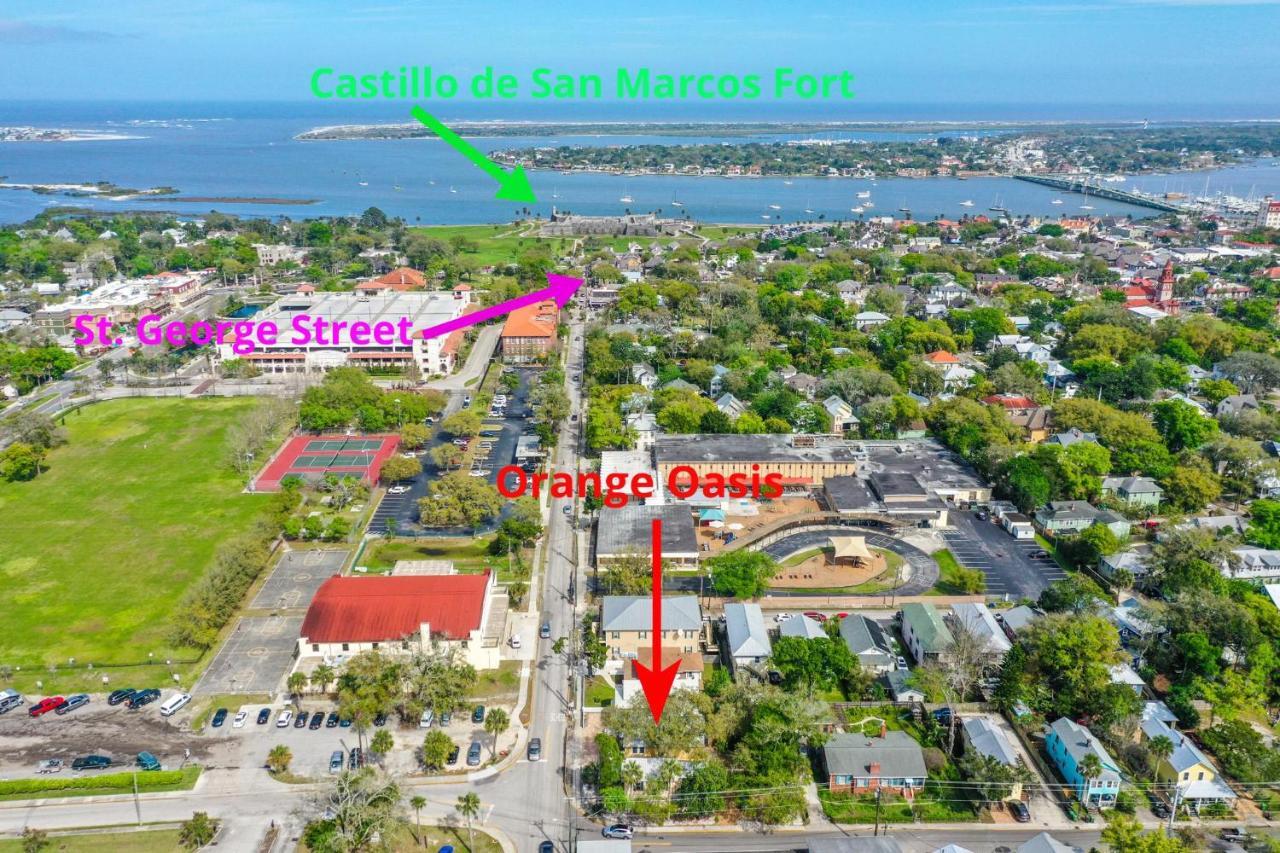 فيلا سانت أوغيستينفي Orange Oasis - Walk To Historic District المظهر الخارجي الصورة